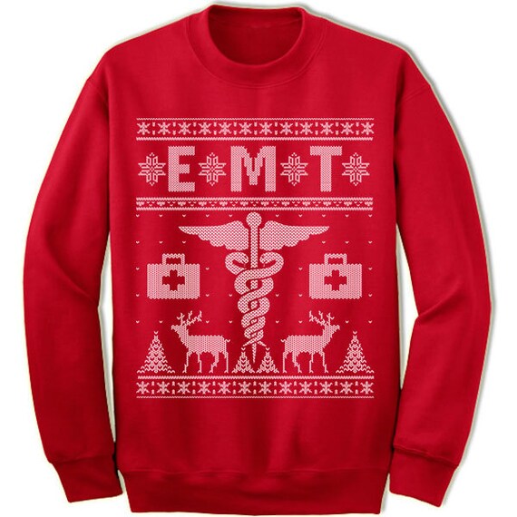 EMT Ugly Christmas Sweater EMT Ugly Christmas Sweater