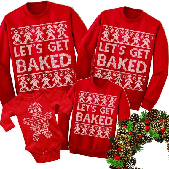 Get baked christmas sweater sale