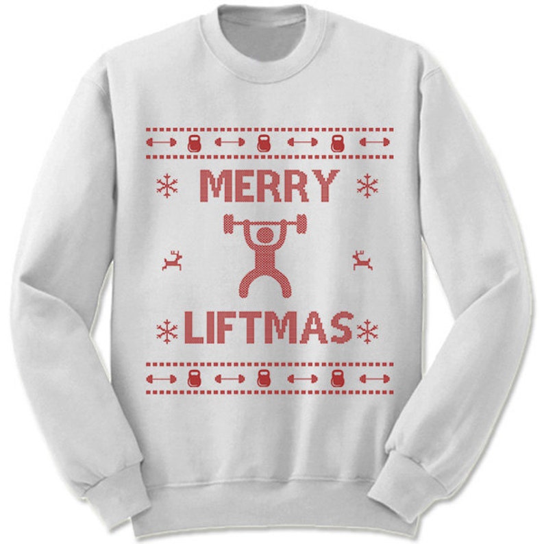 merry liftmas jumper