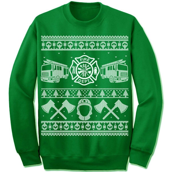 Fire christmas shop sweater
