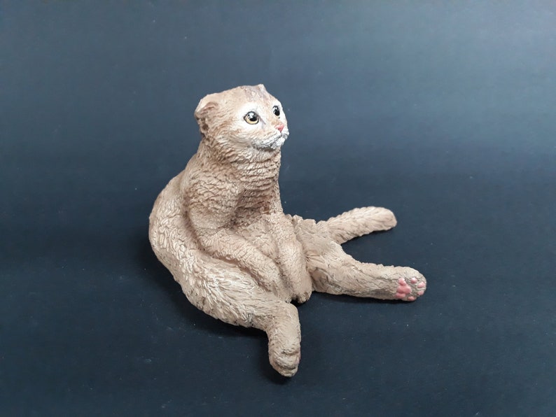 Scottishfold Cat Figurine No.3
