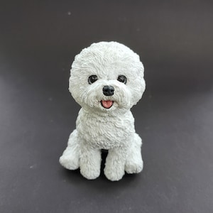 Bichon Frise Dog Figurine No.1
