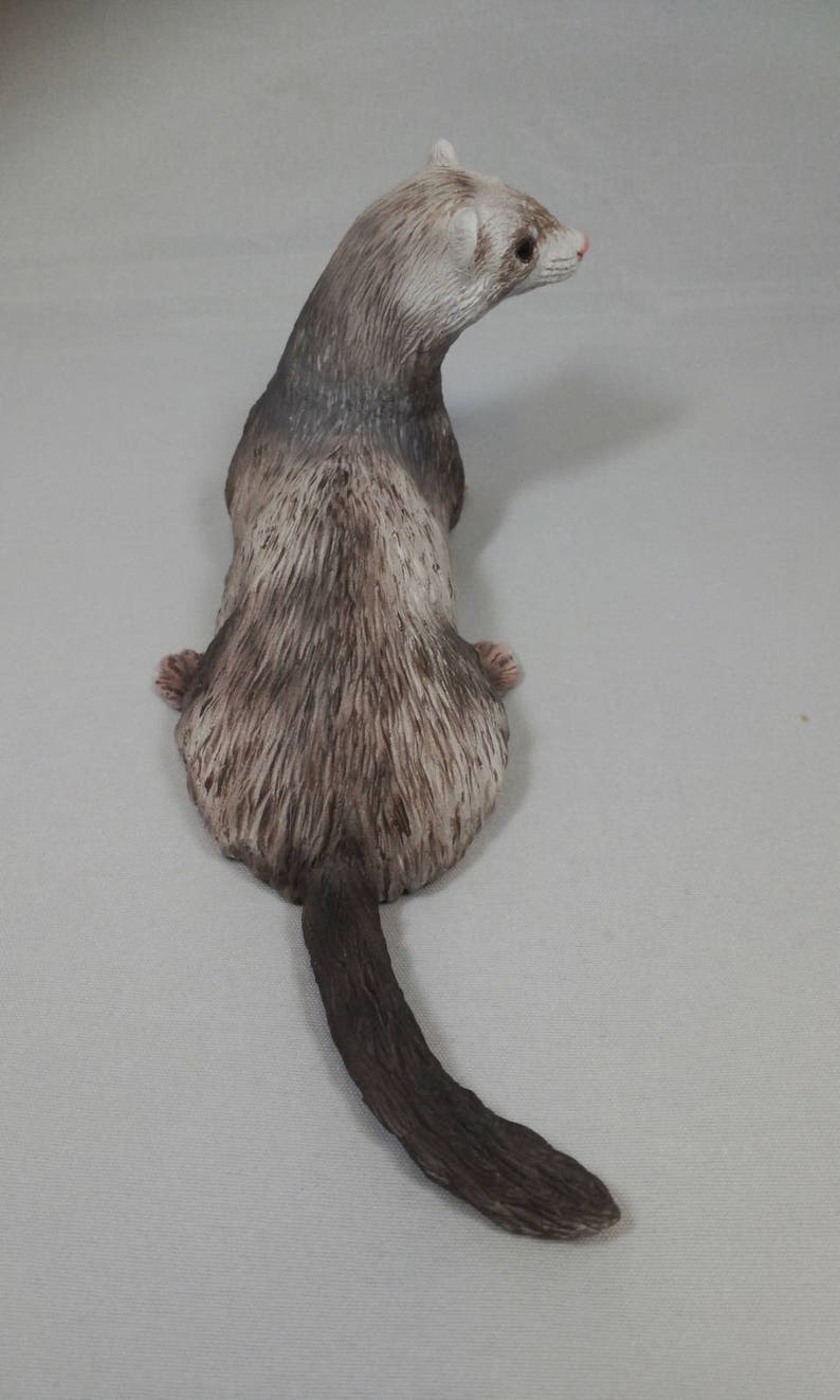 Ferret Figurine Etsy Ferret Figurine Etsy