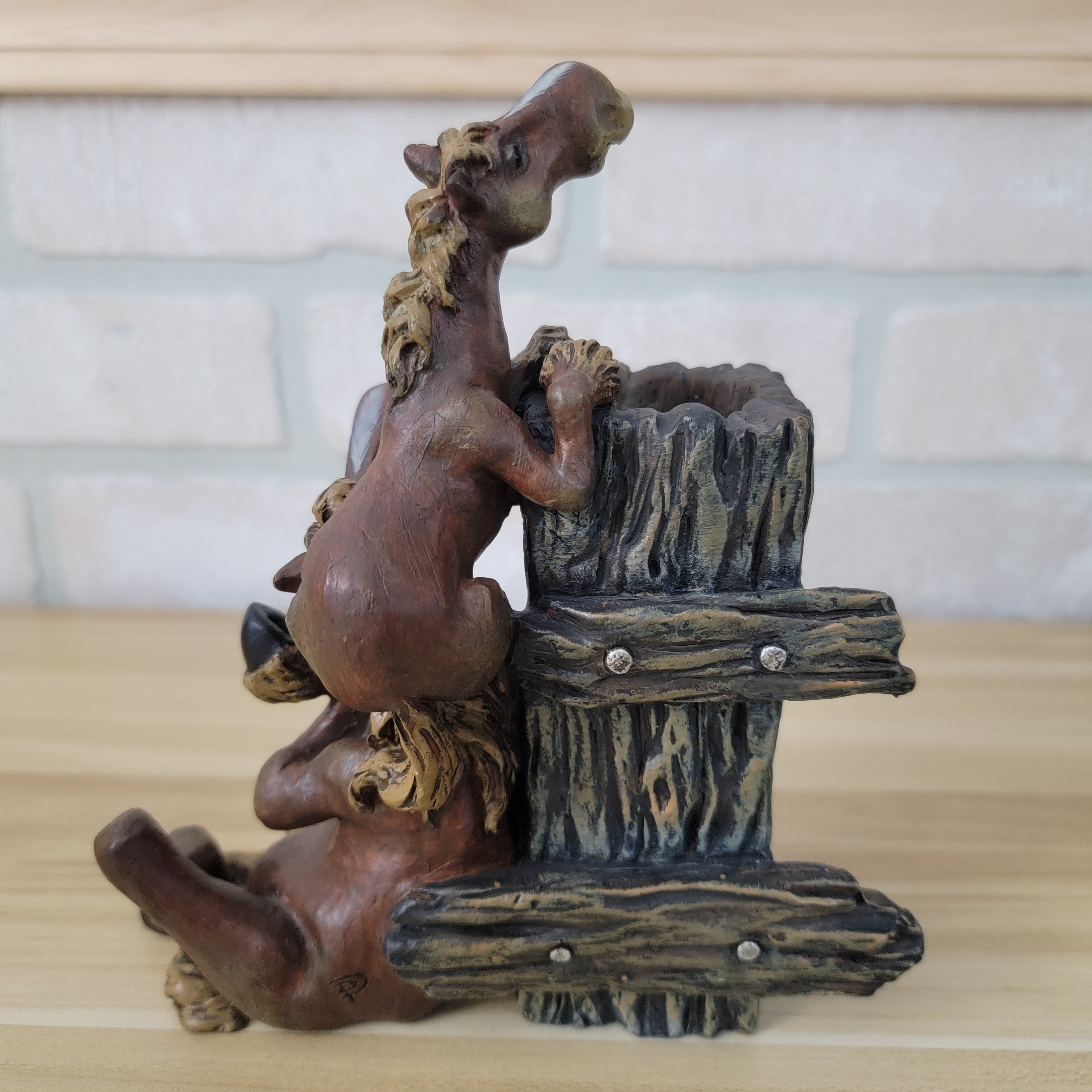 Elmer & Ellie Horse Figurine Etsy