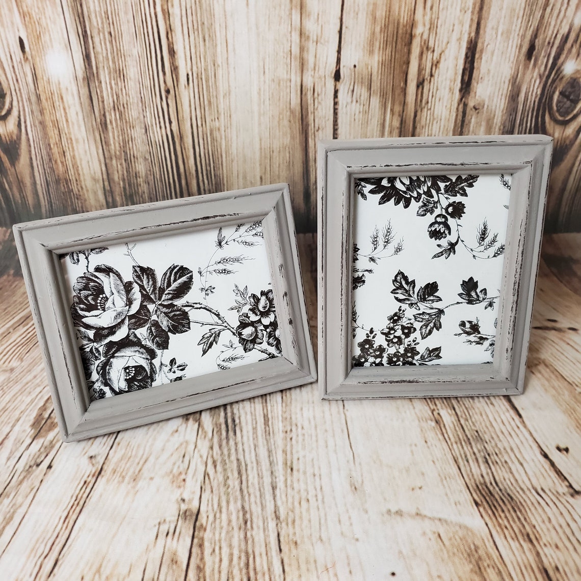 Pair of Small Vintage Frames Etsy