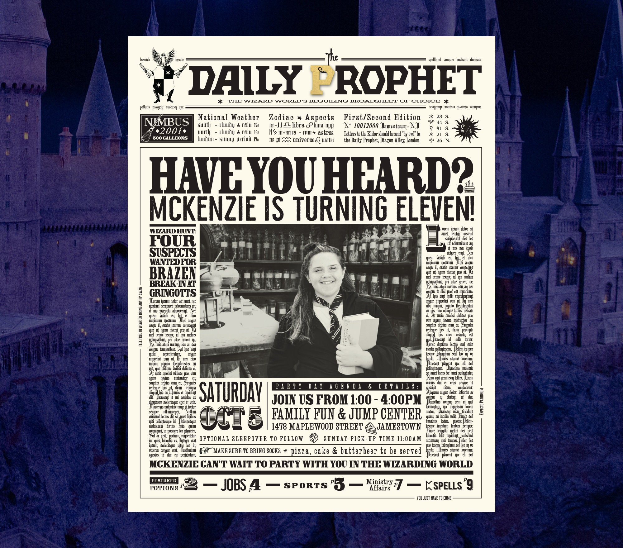 Daily Prophet Free Printable