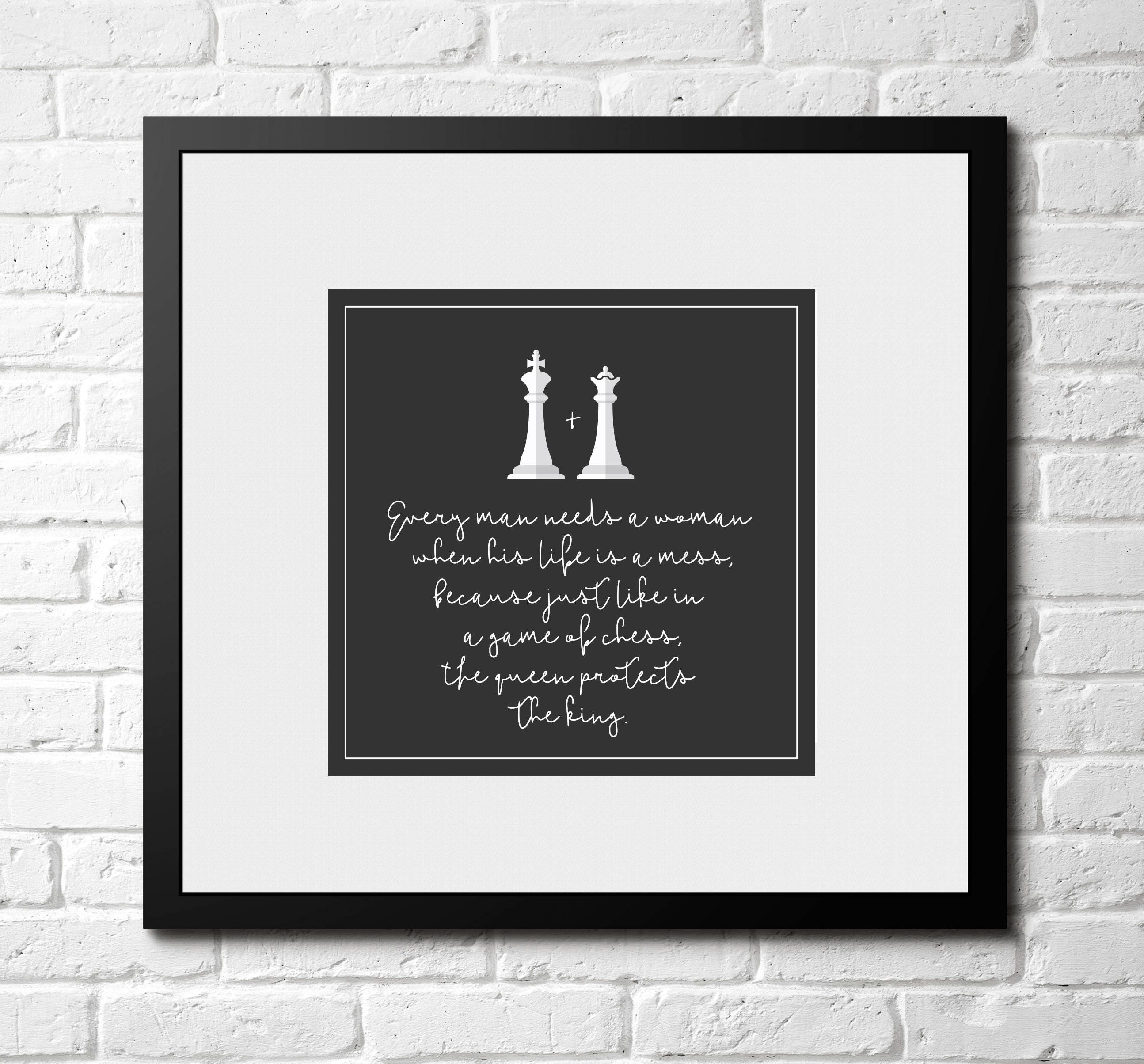 Queen!  Chess quotes, Queen quotes, Love husband quotes