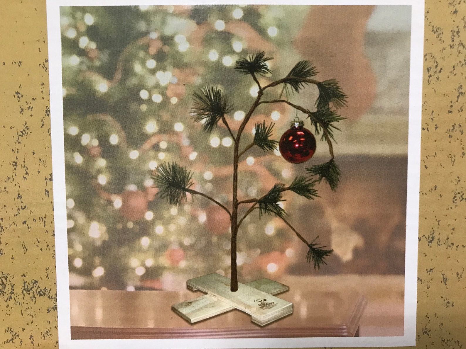 Original Charlie Brown Christmas Tree with Philips Multicolor Etsy