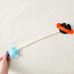 Cat Toys, Planet & Shooting Star Tug toy for cats image 3