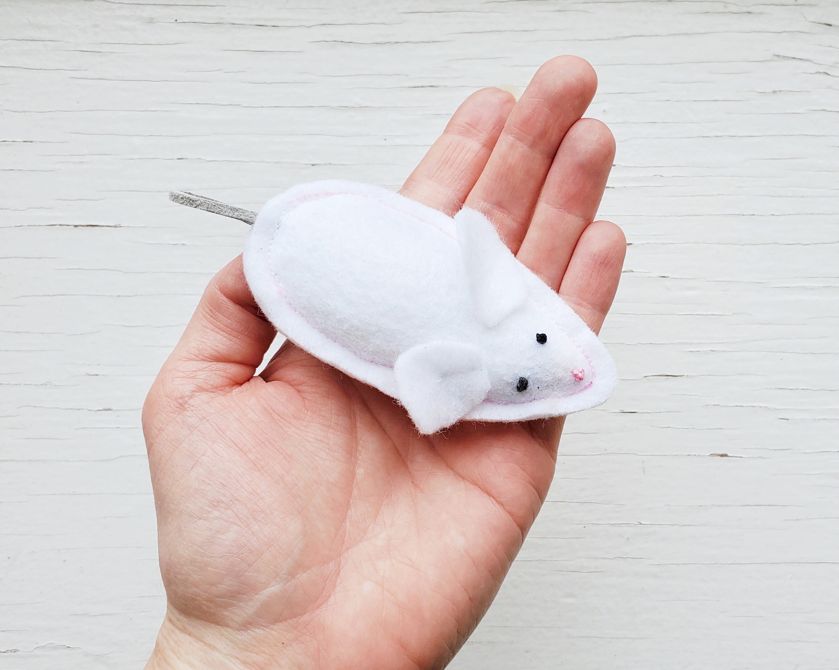 Cat Toys Mice Organic Catnip Mouse With Bells & Strings Etsy