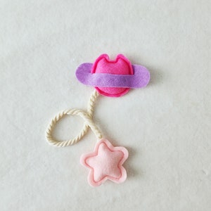 Cat Toys, Planet & Shooting Star Tug toy for cats Pink