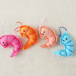 Cat Toys Shrimp Cat Toy Bundle Catnip, string and bells image 9