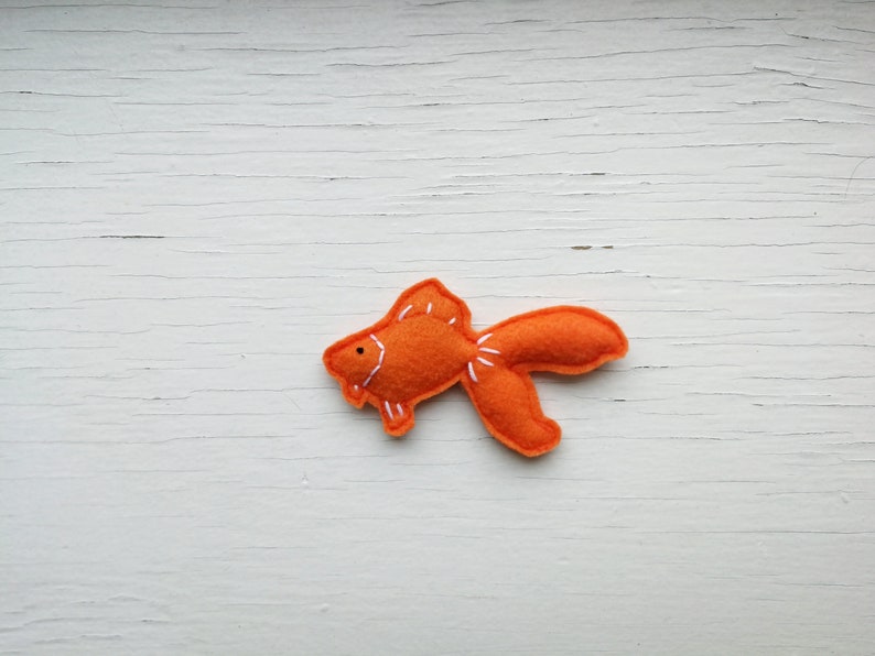 Goldfish Cat Toy Fish Cat Toys Catnip Fish Cat Toys Fish Etsy