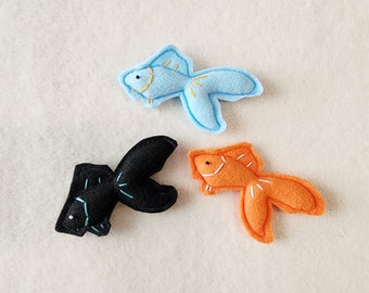 Cat Toys - Goldfish - Organic Catnip and bells