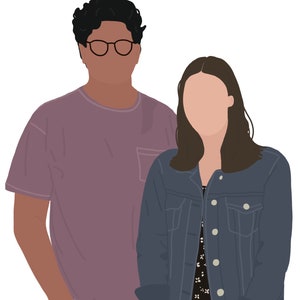 Faceless Digital Portrait