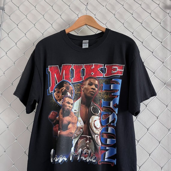 Vintage Style Iron Mike Tyson Graphic 
