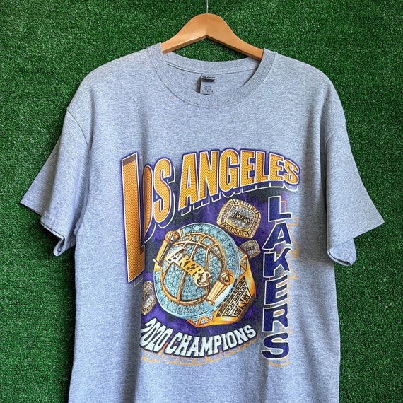 Vintage Style Los Angeles Lakers 2020 Champions Graphic Tee - Etsy