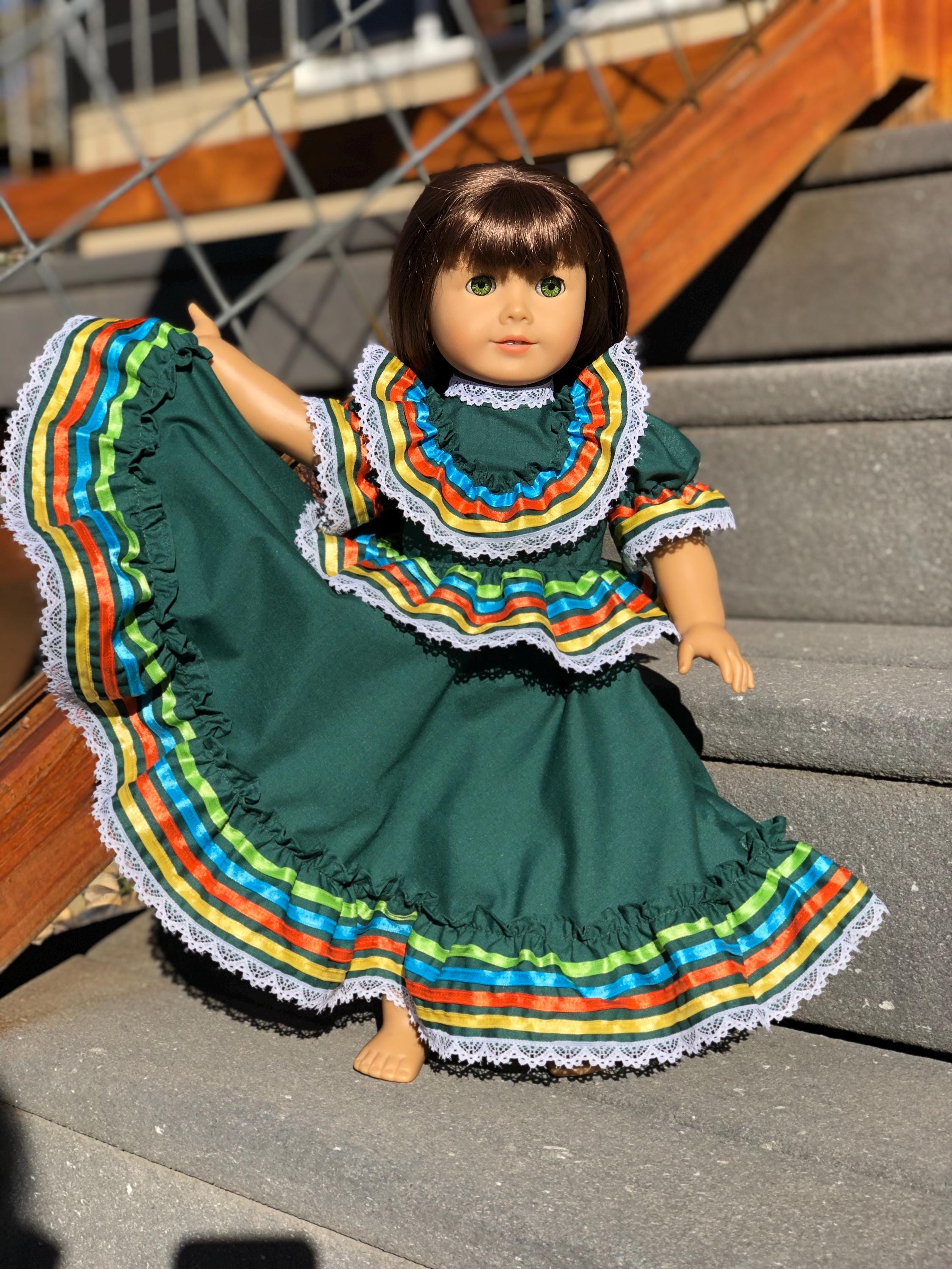 Doll Folklorico Dress - Etsy