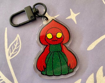 Mignon Cryptids Flatwoods Monster - charme acrylique double face - MonsterMaker