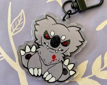 Cute Cryptids Dropbear - charme acrylique double face - MonsterMaker