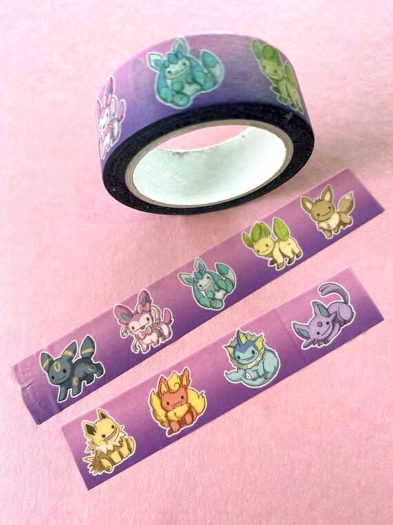 Ditto Eeveelutions washi tape