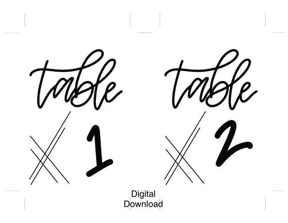 Calligraphy Numbers 1 10 - Free Template PPT Premium Download 2020