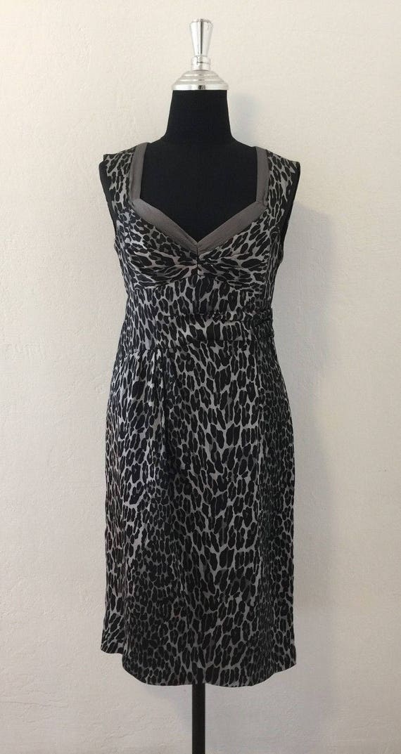 nanette lepore leopard dress