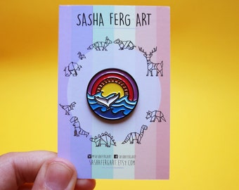 Sunset Lover Pin