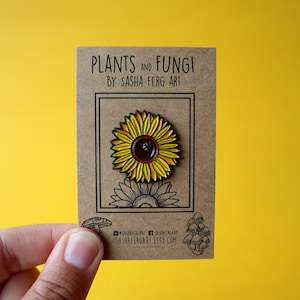 Sunflower Pin