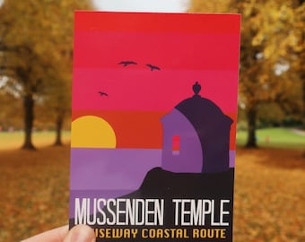 Mussenden Tempel Postkarte