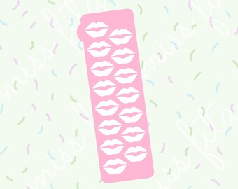 Makeup Swatch Stencil | Etsy