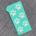 Makeup Swatch Stencil - Paw #01 (SMALL)