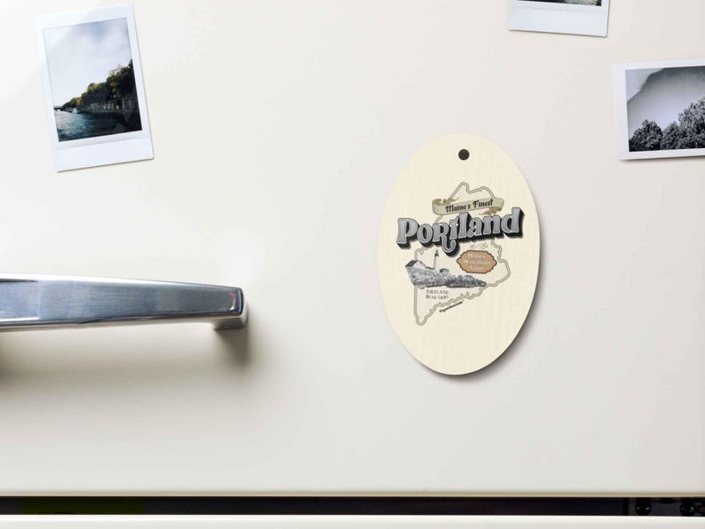 Portland Maine Christmas Ornament, Portland Head Light, State of Maine