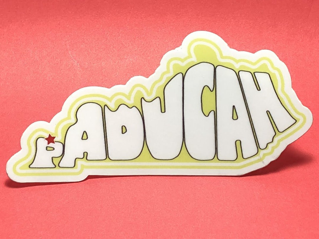 PADUCAH KENTUCKY Bumper Sticker Laptop Window Tumbler Etsy