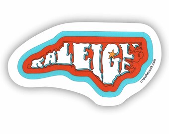 RALEIGH NORTH CAROLINA Travel Sticker