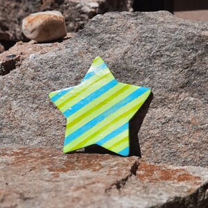 Stripey Star Magnet