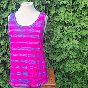 Tie Dye Tank Top Ladies Size Large