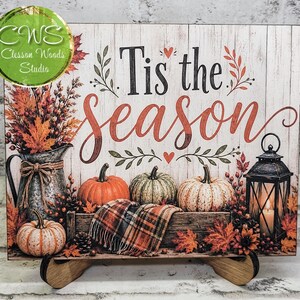 5" x 6.25" Seasonal 1/8" Rectangle Sign Insert Finished Ready to Display