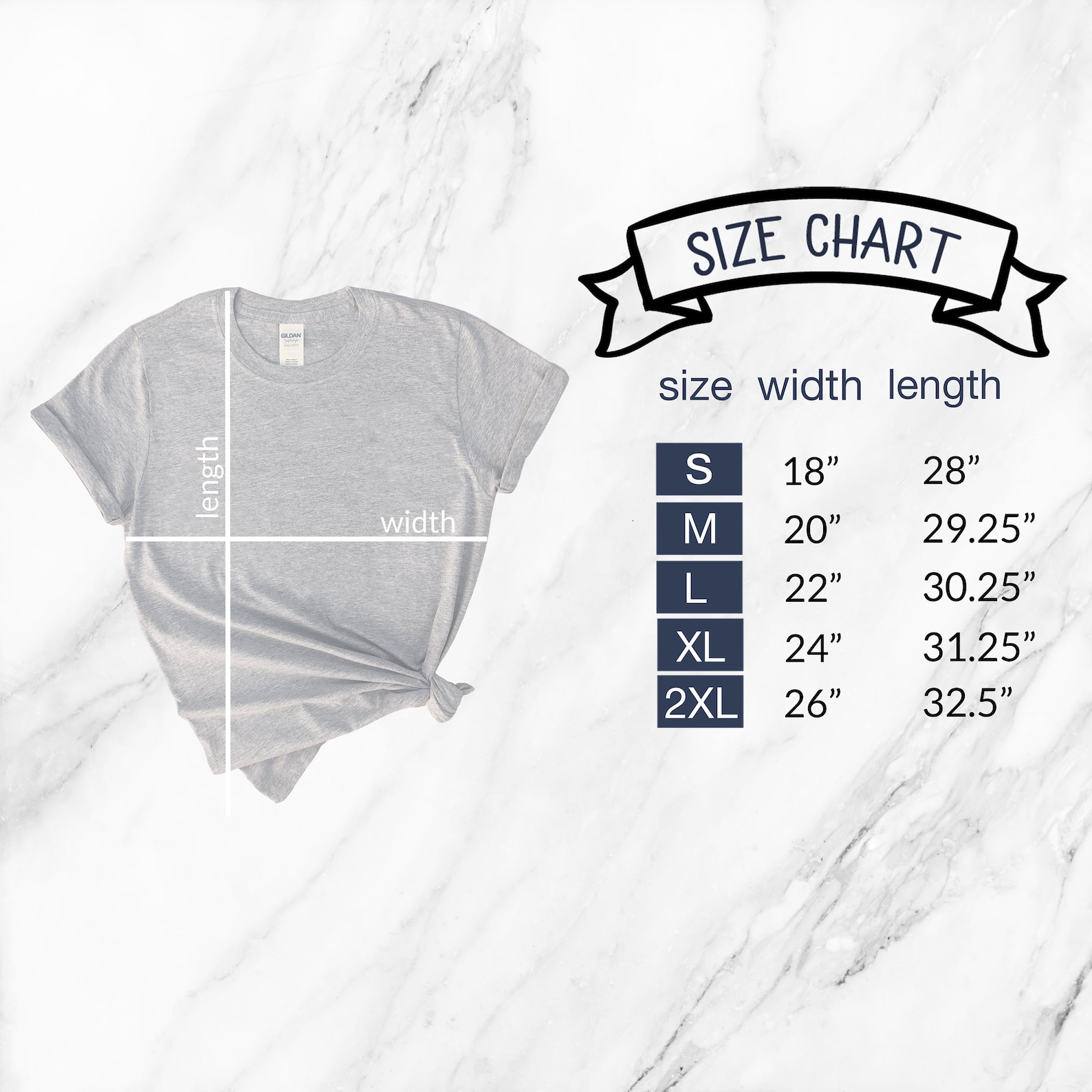 Gildan 64000 Size Chart. Gildan Softstyle Size Chart for Etsy