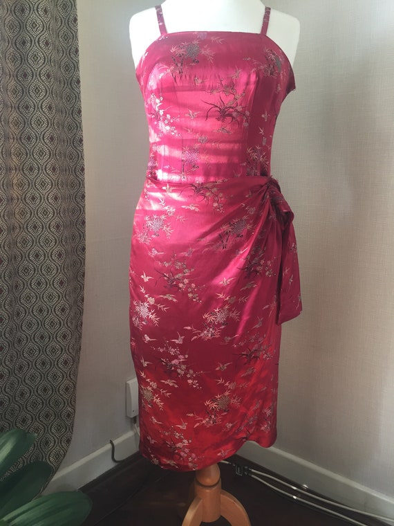 1950s Sarong style dress