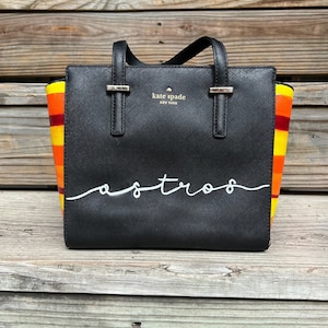 Astros inspired design on Kate spade Crossbody