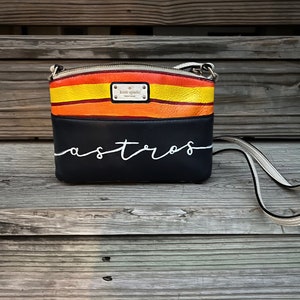 Astros inspired design on Kate spade Crossbody