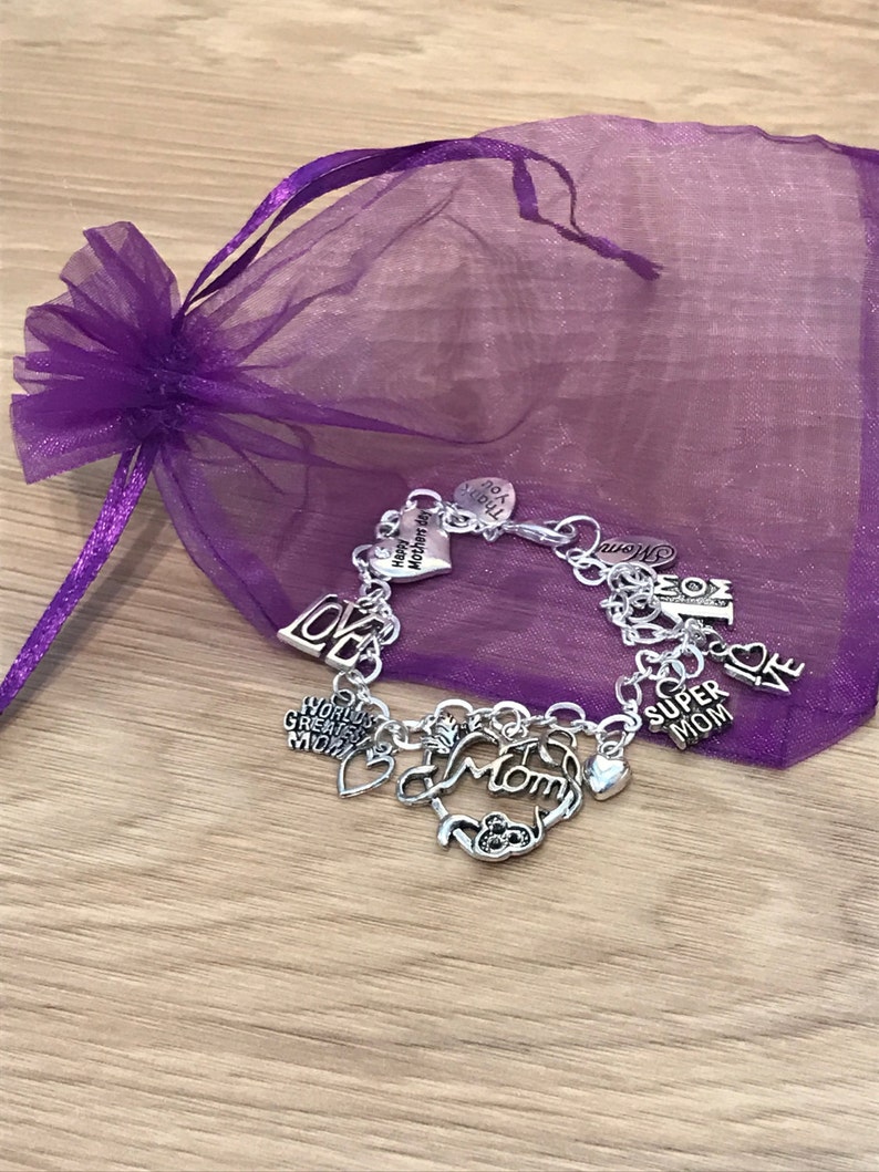 Mummy Bracelet Gifts for Mom Mom Gift Mom Mum Gift Mum Bracelet Mothers Day Gift Mother Charm Bracelet Gift Mom Mother
