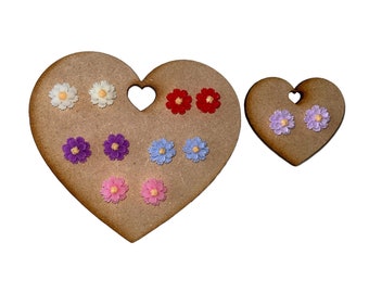 Stainless Steel Earrings Flower - Flower Earrings Stud - Boho Earrings - Flower Power Earrings - Daisy Earrings - Poppy - Sunflower Earrings