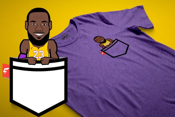 t shirt lebron james uomo oro