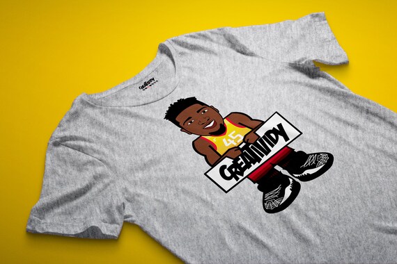 donovan mitchell spida t shirt