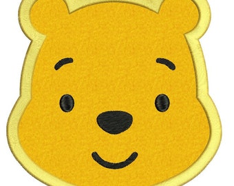 Winnie the Pooh 02 Applique Embroidery Design