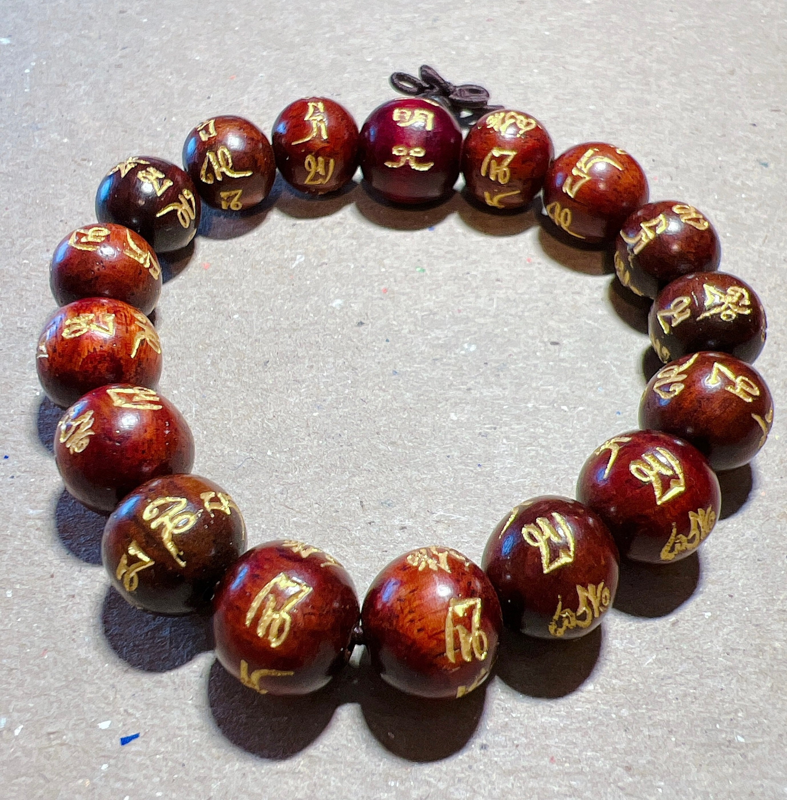 15 Buddha Buddhist Prayer Beads Bracelet Mala Bangle Wristband - Walmart.com