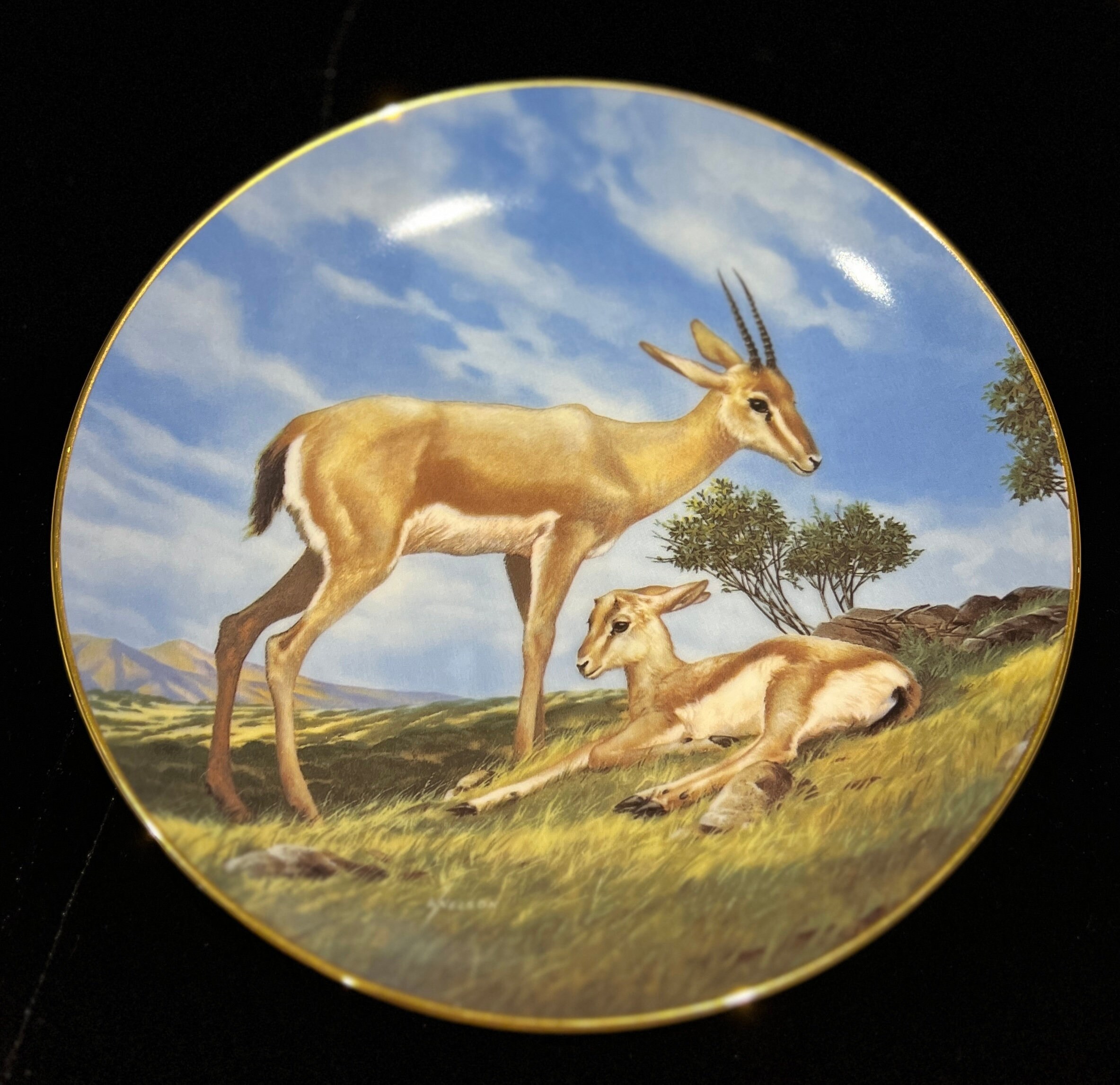 Gazelle Art Plate