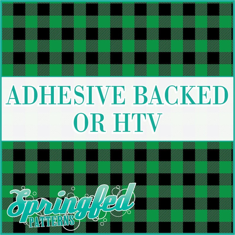 green plaid htv